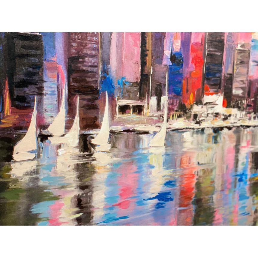 Πίνακας ζωγραφικής Ιστιοφόρα στη ΝΥ